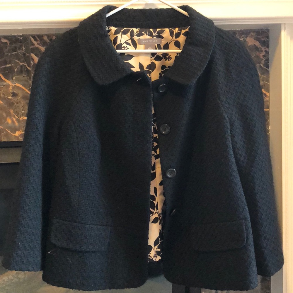 Black Button Up Blazer